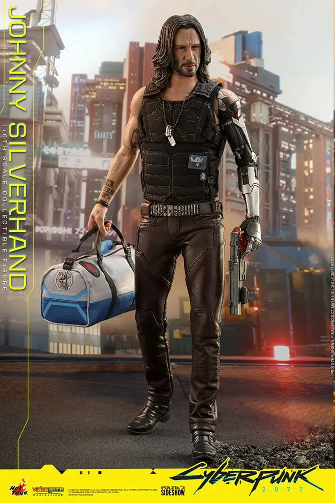 Cyberpunk 2077 Video Game Masterpiece 1/6 Johnny Silverhand akciófigura 31 cm termékfotó