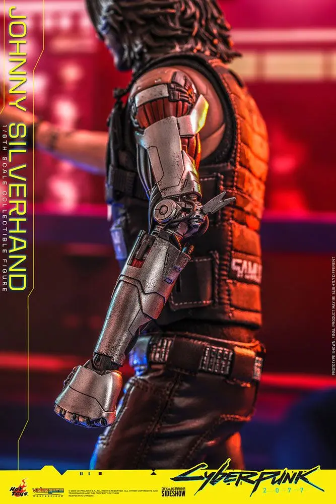 Cyberpunk 2077 Video Game Masterpiece 1/6 Johnny Silverhand akciófigura 31 cm termékfotó