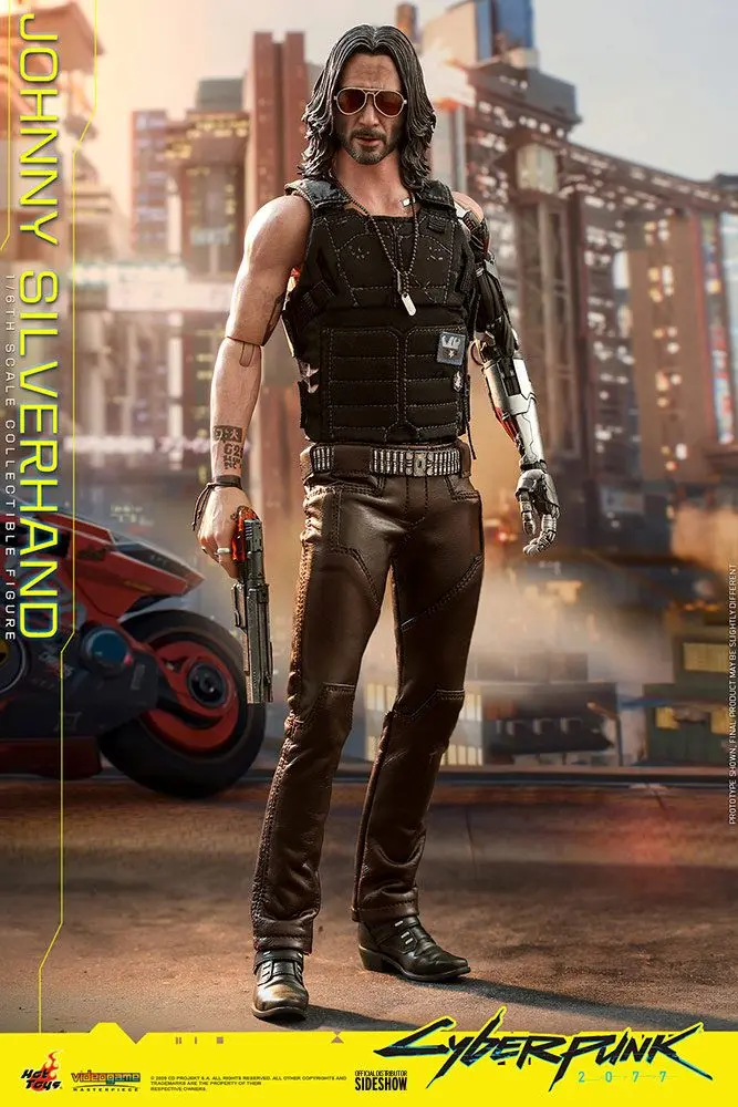 Cyberpunk 2077 Video Game Masterpiece 1/6 Johnny Silverhand akciófigura 31 cm termékfotó
