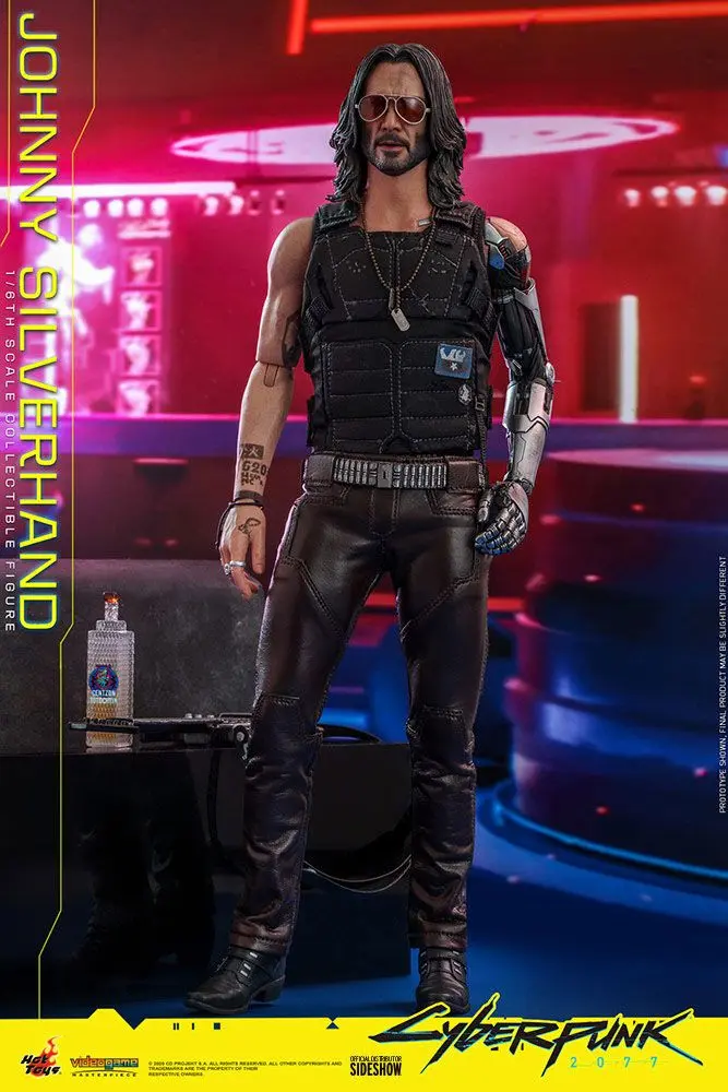 Cyberpunk 2077 Video Game Masterpiece 1/6 Johnny Silverhand akciófigura 31 cm termékfotó