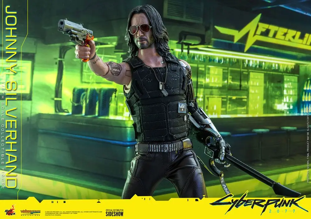 Cyberpunk 2077 Video Game Masterpiece 1/6 Johnny Silverhand akciófigura 31 cm termékfotó