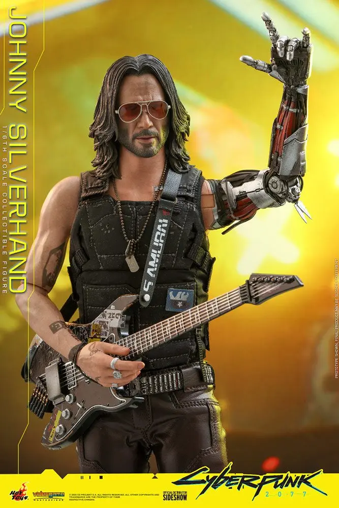 Cyberpunk 2077 Video Game Masterpiece 1/6 Johnny Silverhand akciófigura 31 cm termékfotó