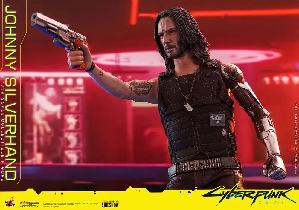 Cyberpunk 2077 Video Game Masterpiece 1/6 Johnny Silverhand akciófigura 31 cm termékfotó