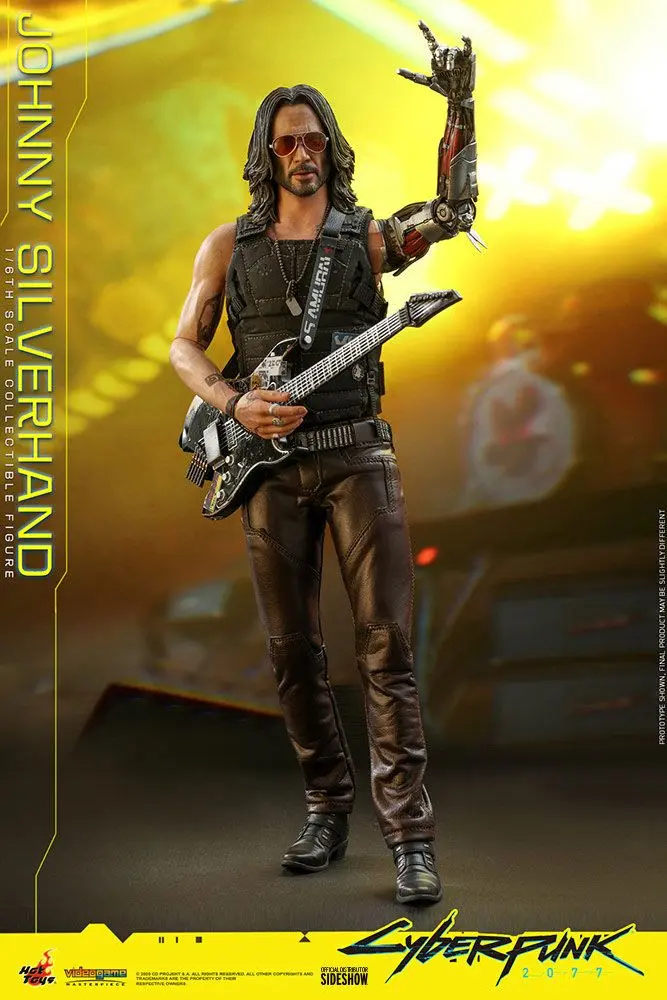 Cyberpunk 2077 Video Game Masterpiece 1/6 Johnny Silverhand akciófigura 31 cm termékfotó