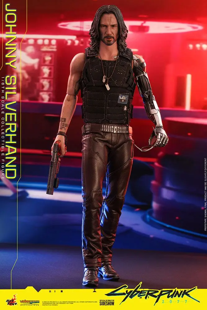 Cyberpunk 2077 Video Game Masterpiece 1/6 Johnny Silverhand akciófigura 31 cm termékfotó