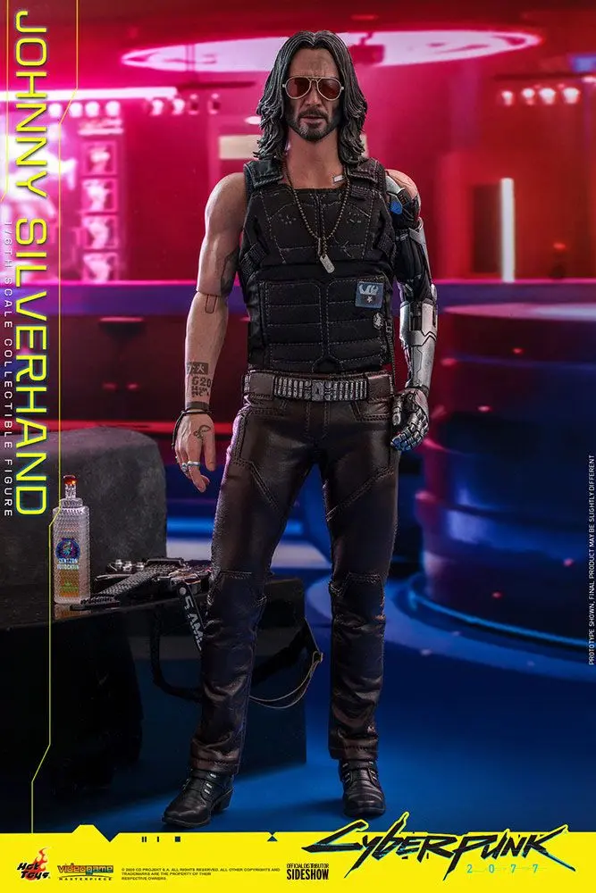 Cyberpunk 2077 Video Game Masterpiece 1/6 Johnny Silverhand akciófigura 31 cm termékfotó