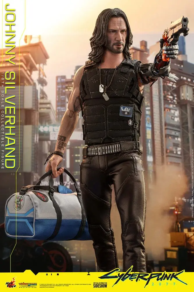 Cyberpunk 2077 Video Game Masterpiece 1/6 Johnny Silverhand akciófigura 31 cm termékfotó