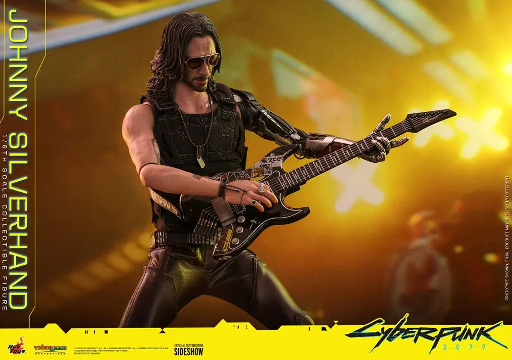 Cyberpunk 2077 Video Game Masterpiece 1/6 Johnny Silverhand akciófigura 31 cm termékfotó