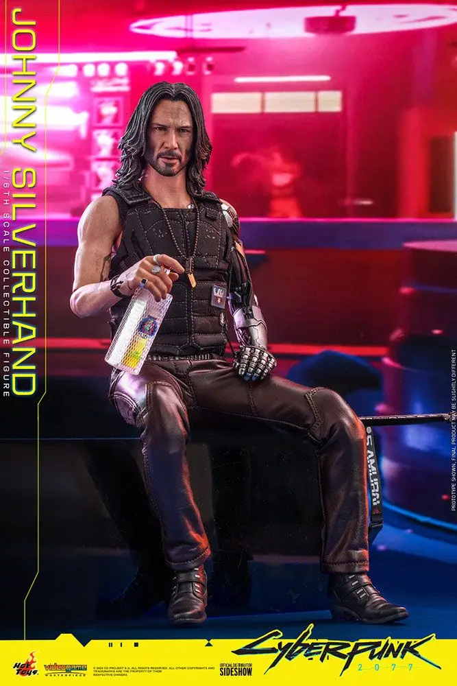 Cyberpunk 2077 Video Game Masterpiece 1/6 Johnny Silverhand akciófigura 31 cm termékfotó