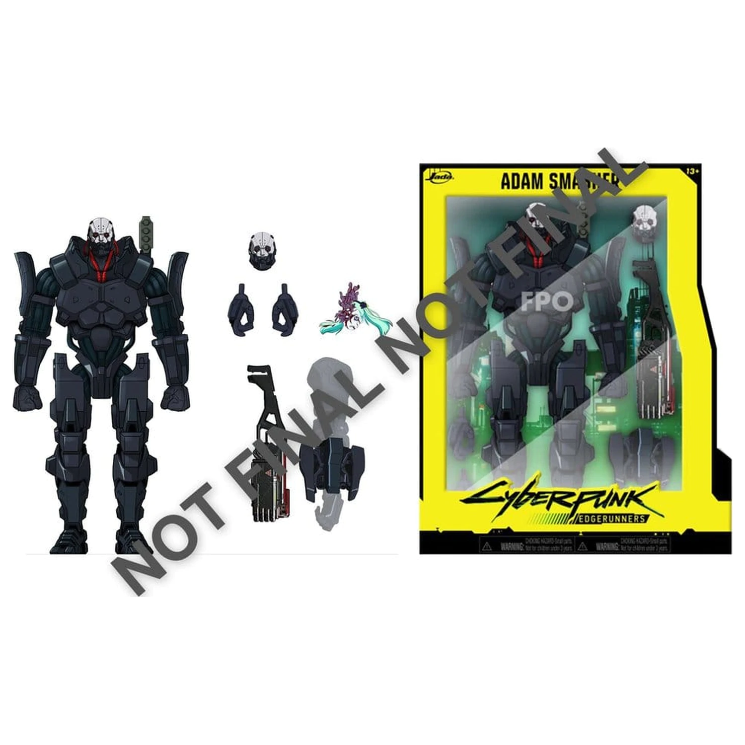 Cyberpunk akciófigura Adam Smasher 15 cm termékfotó