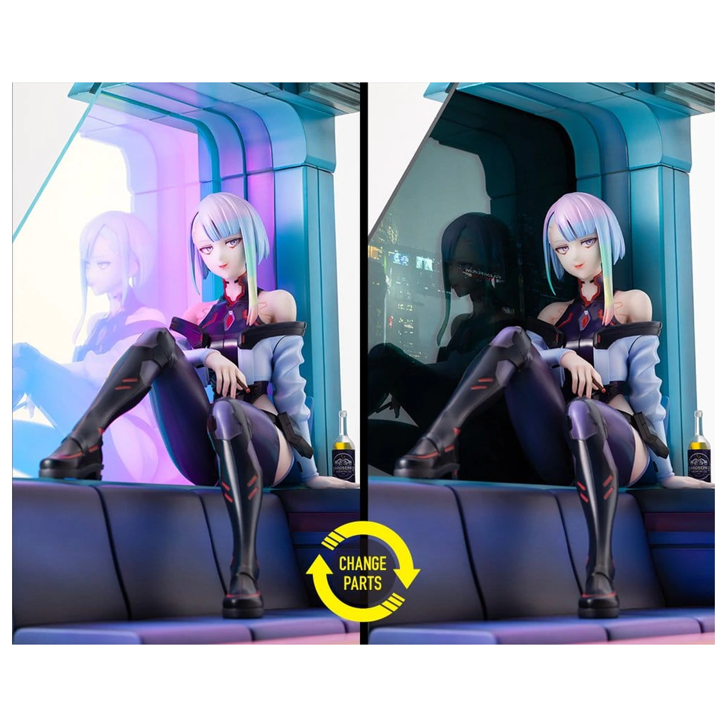 Cyberpunk: Edgerunners 1/7 Lucy PVC figura 28 cm termékfotó