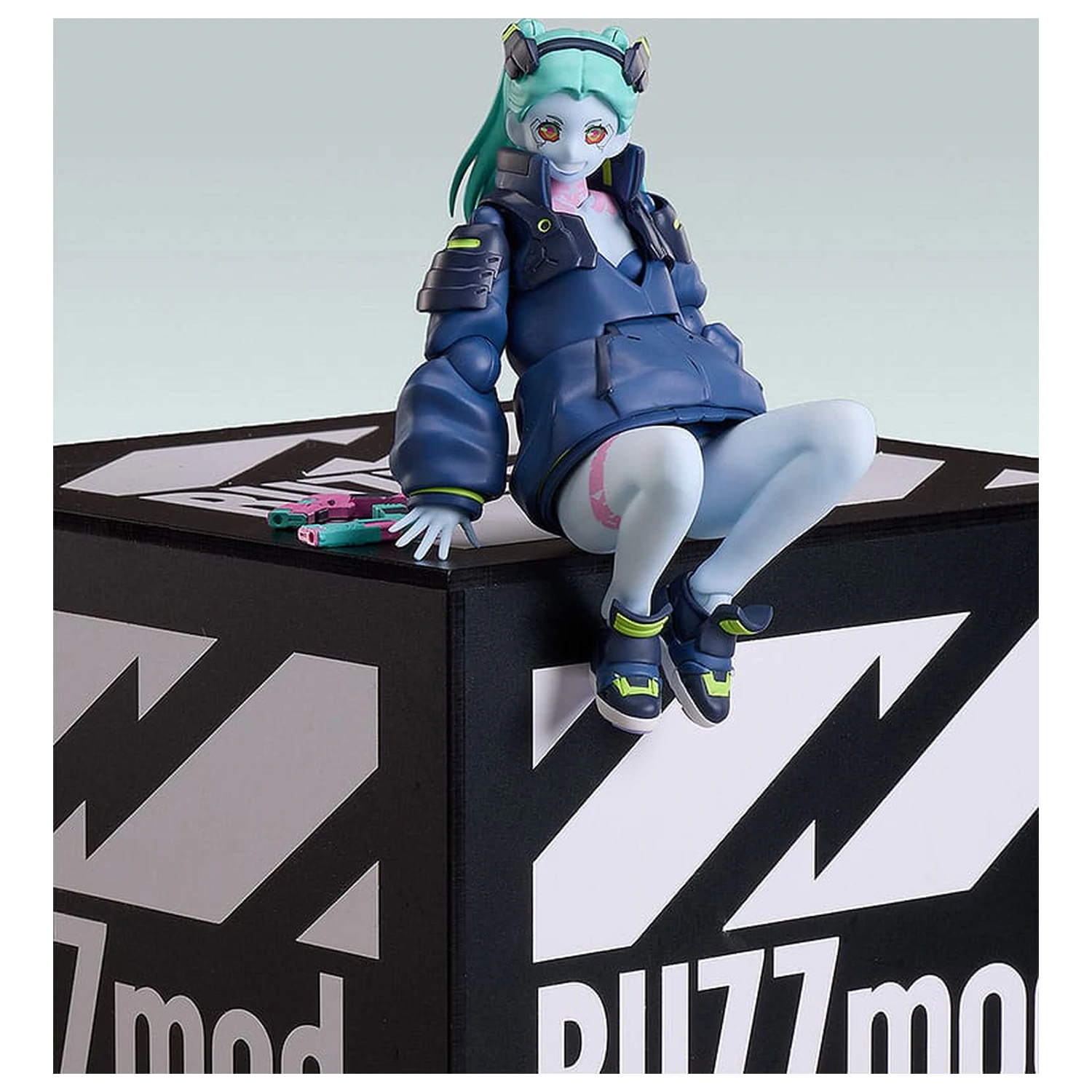 Cyberpunk: Edgerunners BUZZmod akciófigura 1/12 Rebecca 14 cm   termékfotó