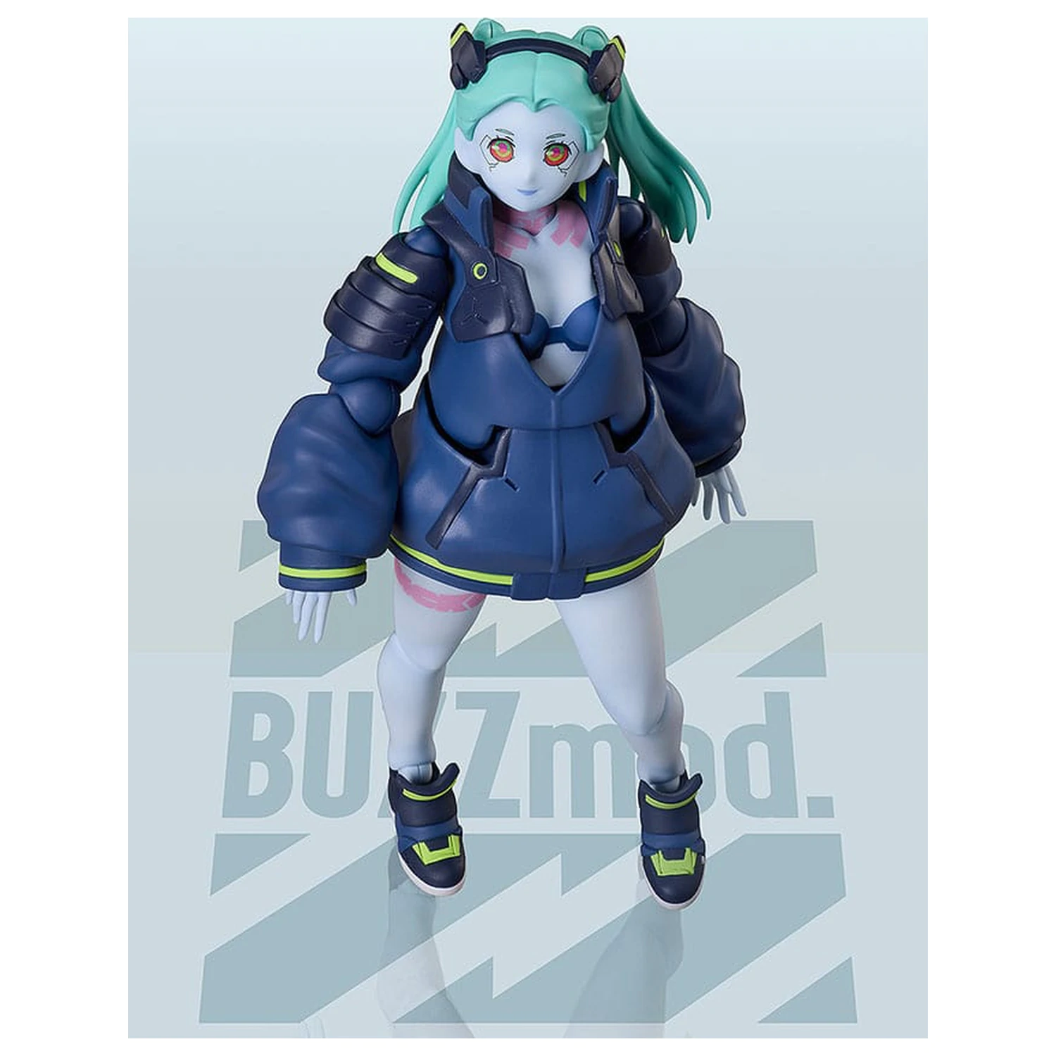 Cyberpunk: Edgerunners BUZZmod akciófigura 1/12 Rebecca 14 cm   termékfotó