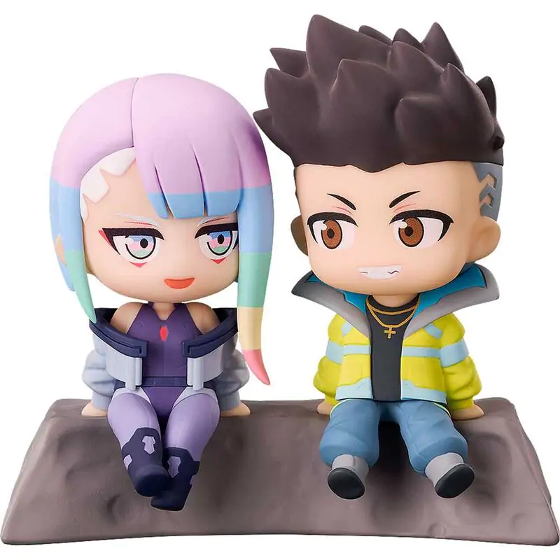 Cyberpunk Edgerunners David &amp; Lucy To the Moon figura csomag 8cm termékfotó