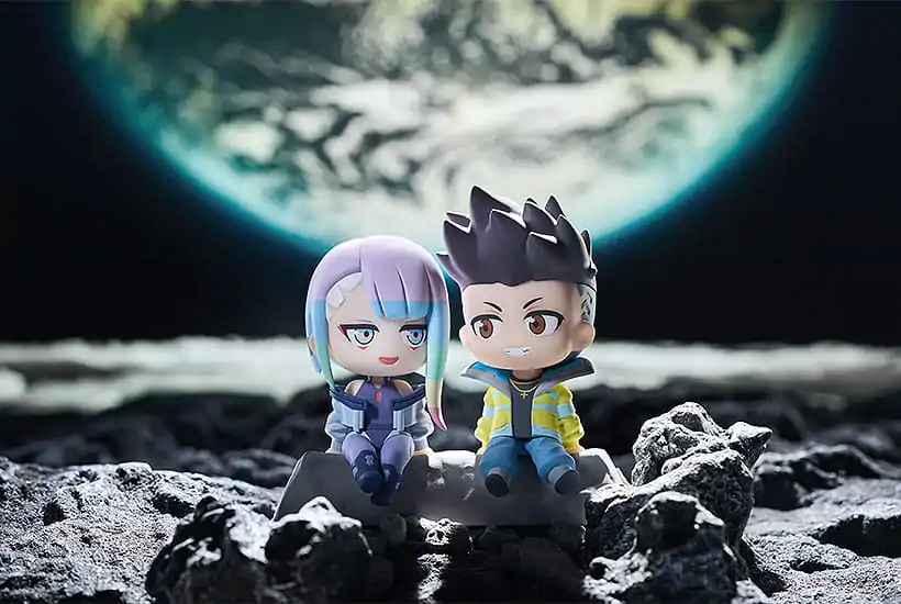 Cyberpunk Edgerunners David &amp; Lucy To the Moon figura csomag 8cm termékfotó