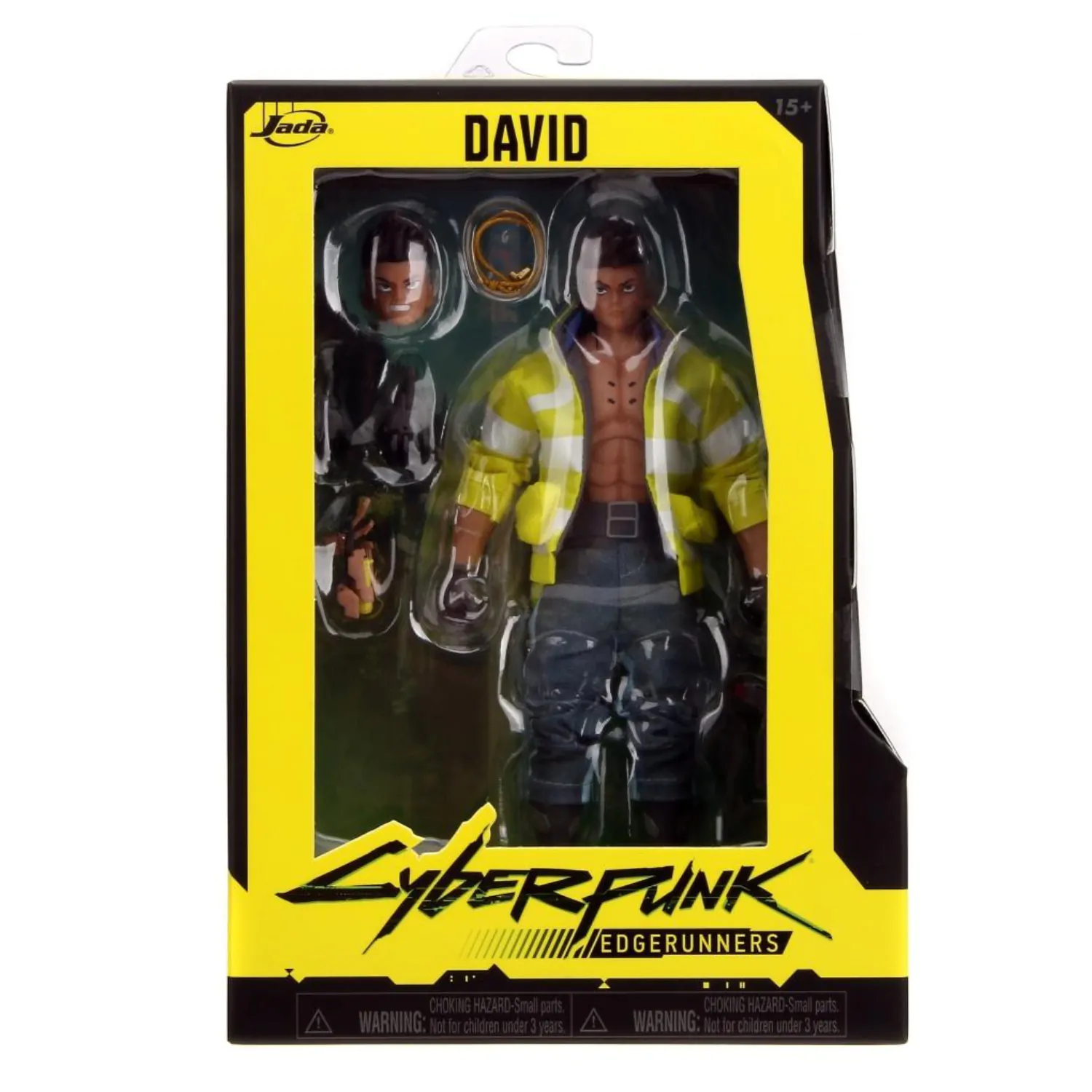 Cyberpunk: Edgerunners Diecast David Mini figura 15 cm termékfotó