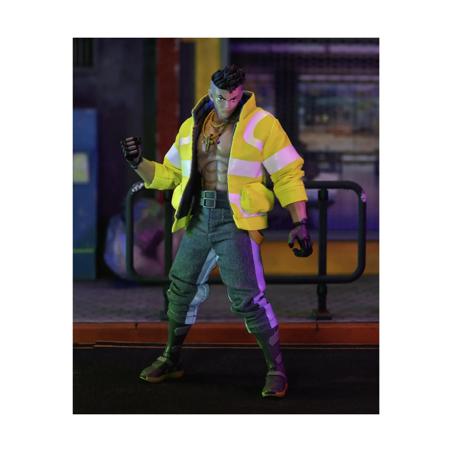 Cyberpunk: Edgerunners Diecast David Mini figura 15 cm termékfotó