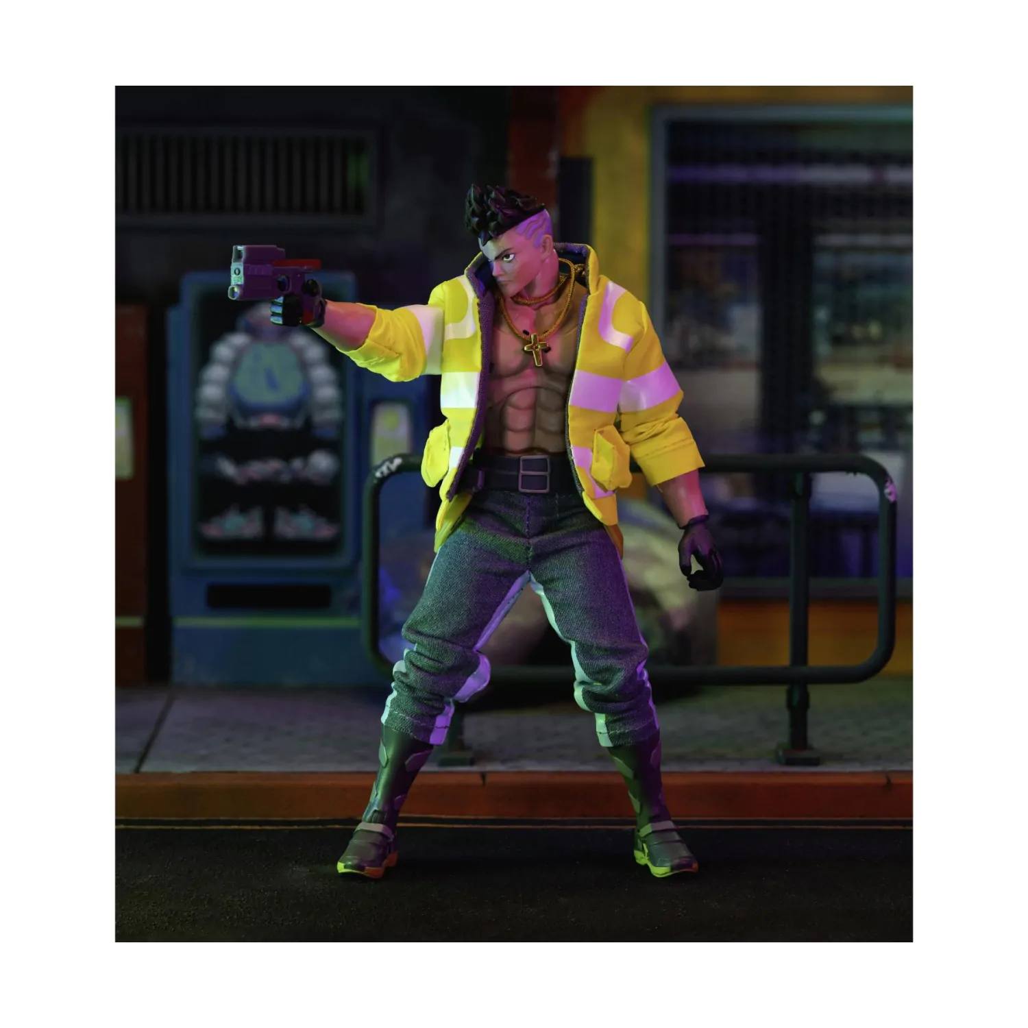 Cyberpunk: Edgerunners Diecast David Mini figura 15 cm termékfotó