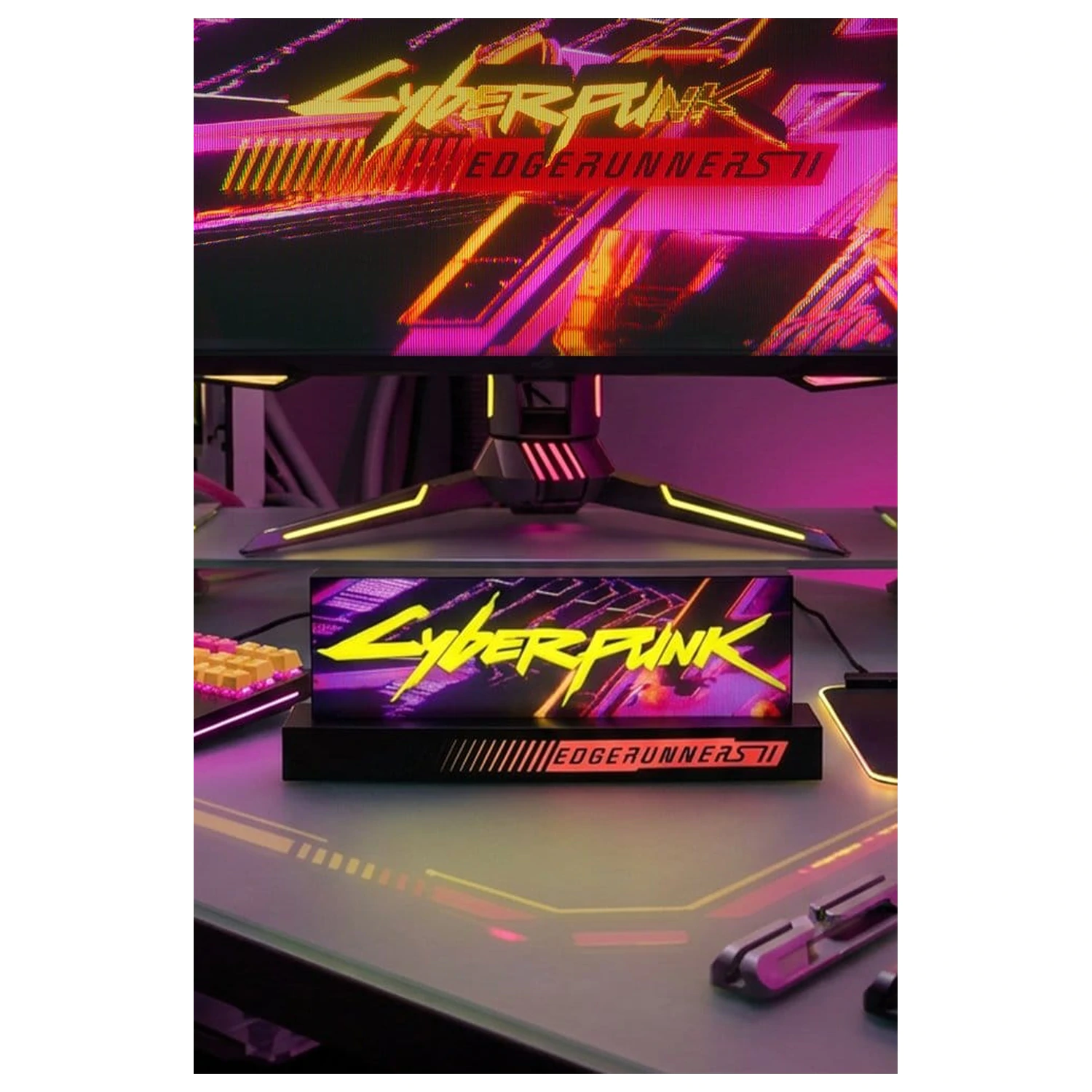 Cyberpunk: Edgerunners Edgerunner 2 Logo lámpa termékfotó