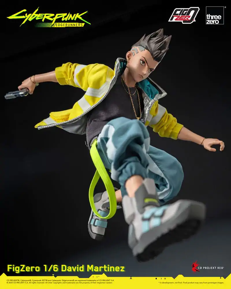 Cyberpunk: Edgerunners FigZero 1/6 David Martinez akciófigura 28 cm termékfotó