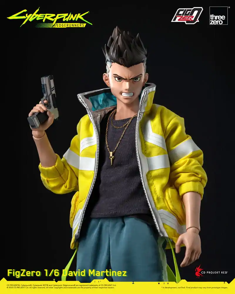 Cyberpunk: Edgerunners FigZero 1/6 David Martinez akciófigura 28 cm termékfotó