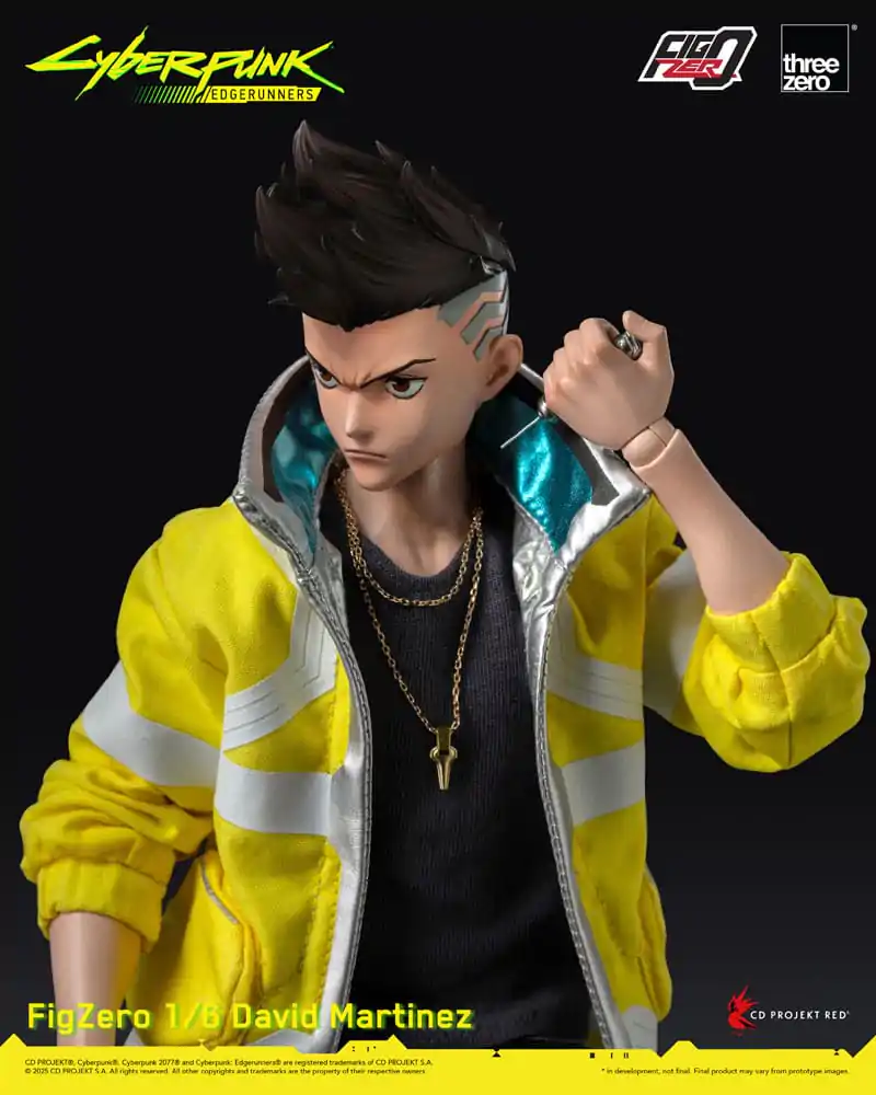 Cyberpunk: Edgerunners FigZero 1/6 David Martinez akciófigura 28 cm termékfotó