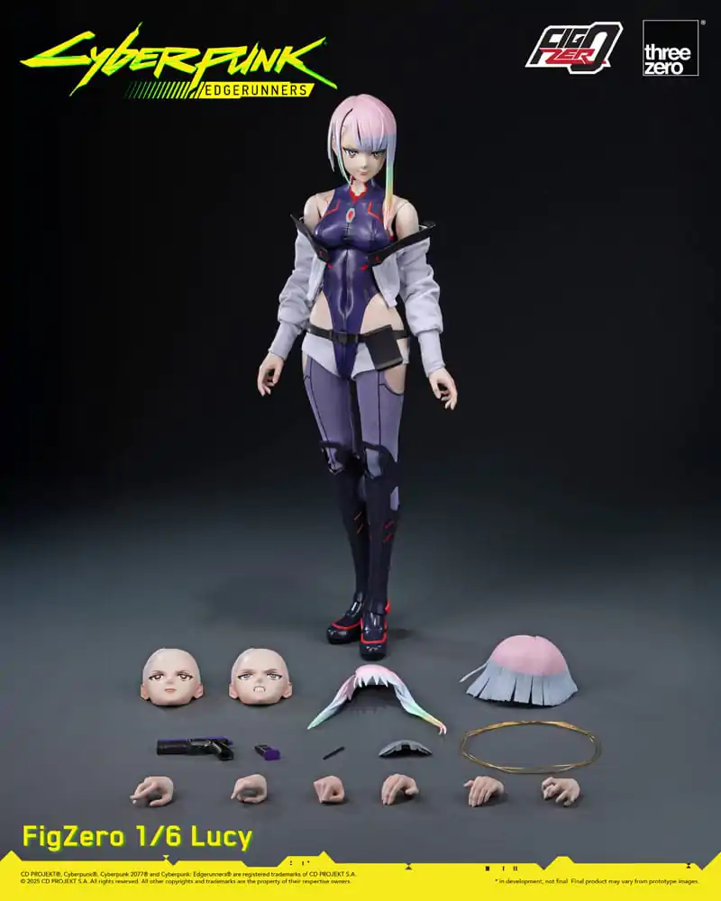 Cyberpunk: Edgerunners FigZero akciófigura 1/6 Lucy 29 cm termékfotó