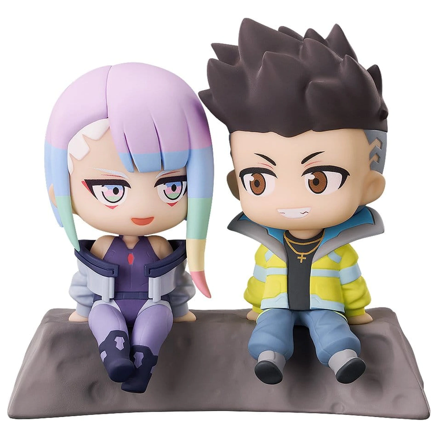 Cyberpunk: Edgerunners QSet+ 2 db-os PVC figura csomag David & Lucy 8 cm termékfotó