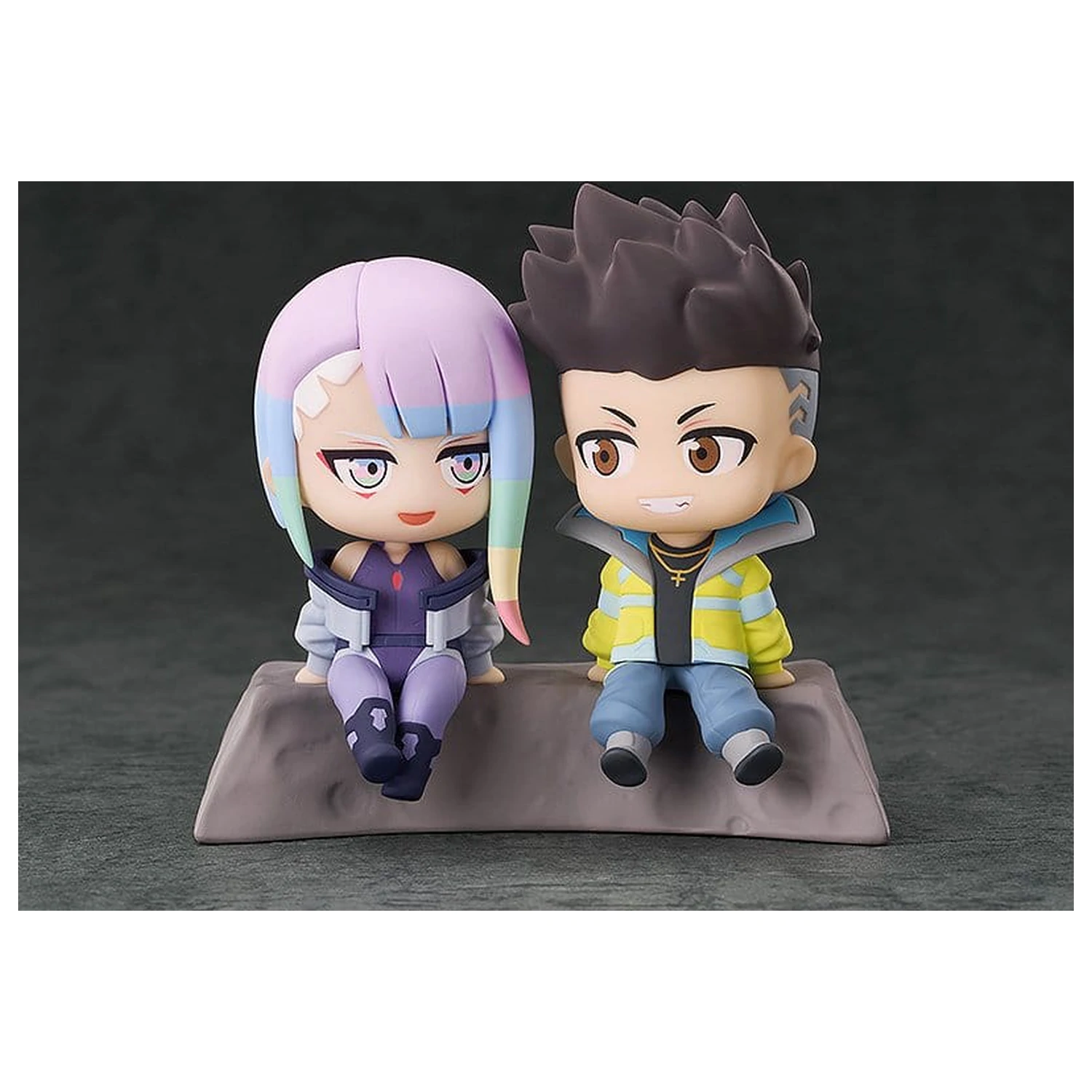 Cyberpunk: Edgerunners QSet+ 2 db-os PVC figura csomag David & Lucy 8 cm termékfotó