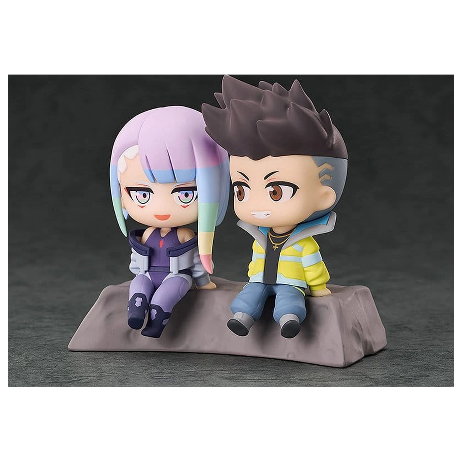 Cyberpunk: Edgerunners QSet+ 2 db-os PVC figura csomag David & Lucy 8 cm termékfotó