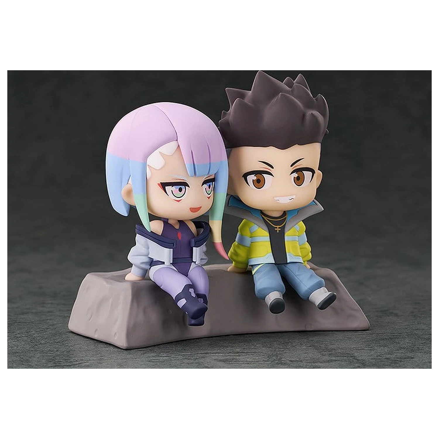 Cyberpunk: Edgerunners QSet+ 2 db-os PVC figura csomag David & Lucy 8 cm termékfotó