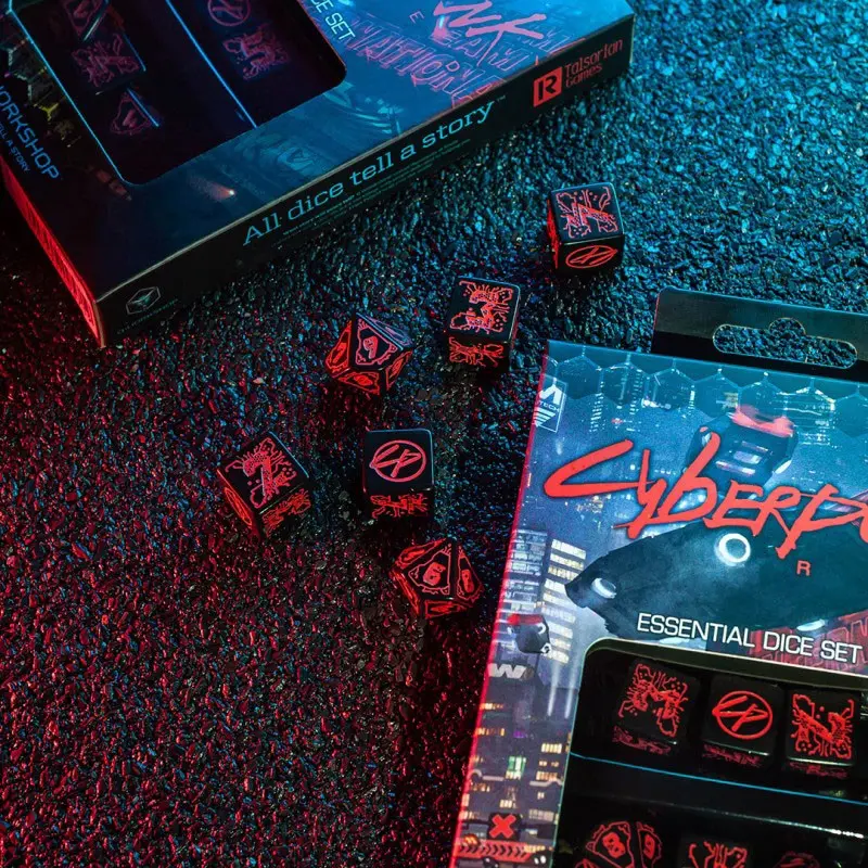 Cyberpunk Edition Dice Set Night City Essential (6) termékfotó