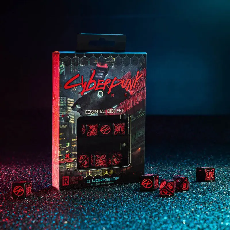 Cyberpunk Edition Dice Set Night City Essential (6) termékfotó