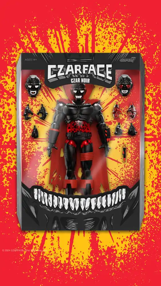 Czarface Ultimates Wave 2 Czar Noir akciófigura 18 cm termékfotó