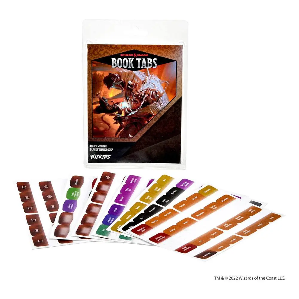 D&amp;D Book Tabs: Player's Handbook termékfotó
