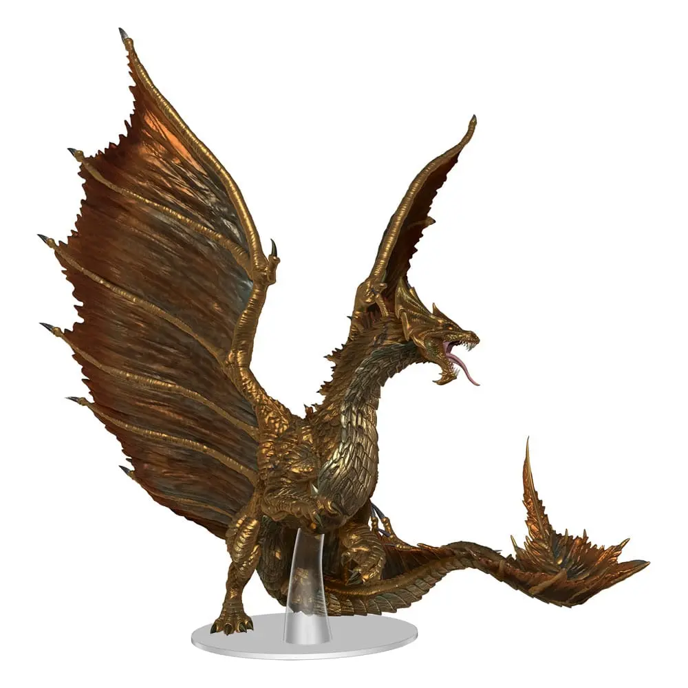 D&D Icons of the Realms Adult Brass Dragon szobor figura 30 cm termékfotó