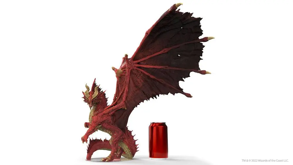 D&D Icons of the Realms Balagos, Ancient Red Dragon szobor figura 46 cm termékfotó