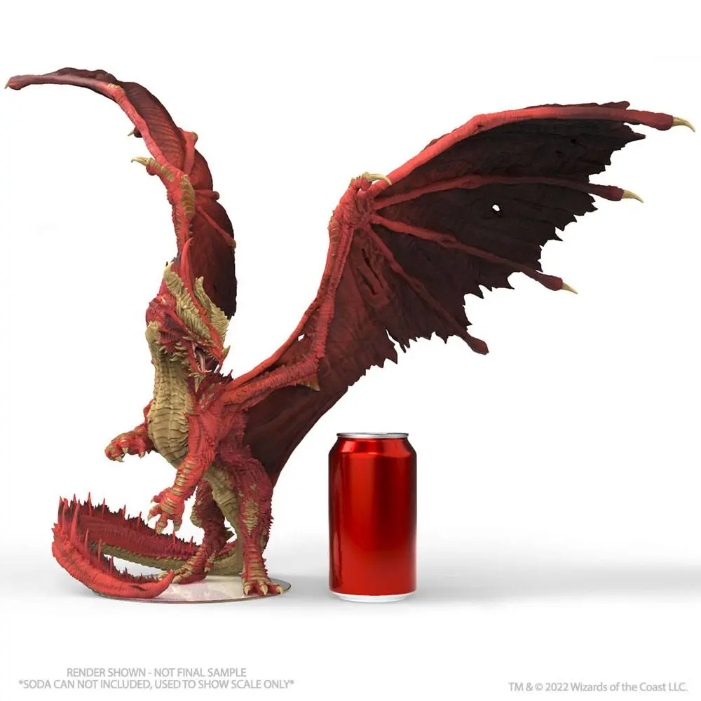 D&D Icons of the Realms Balagos, Ancient Red Dragon szobor figura 46 cm termékfotó