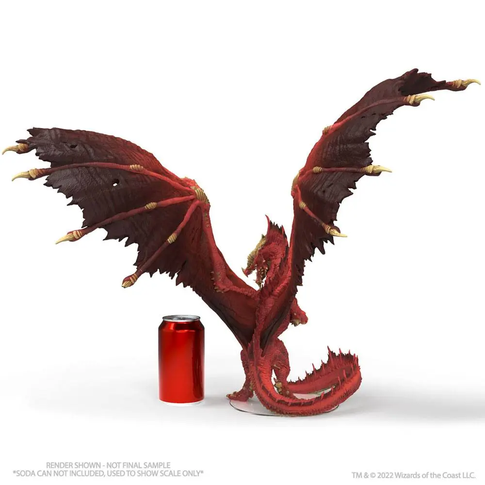 D&D Icons of the Realms Balagos, Ancient Red Dragon szobor figura 46 cm termékfotó