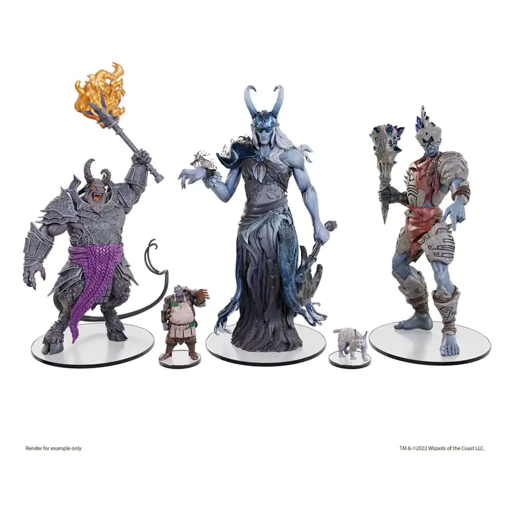 D&amp;D Icons of the Realms: Bigby Presents Prepainted Miniature Glory of the Giants - Limitált kiadás (Set 27) termékfotó