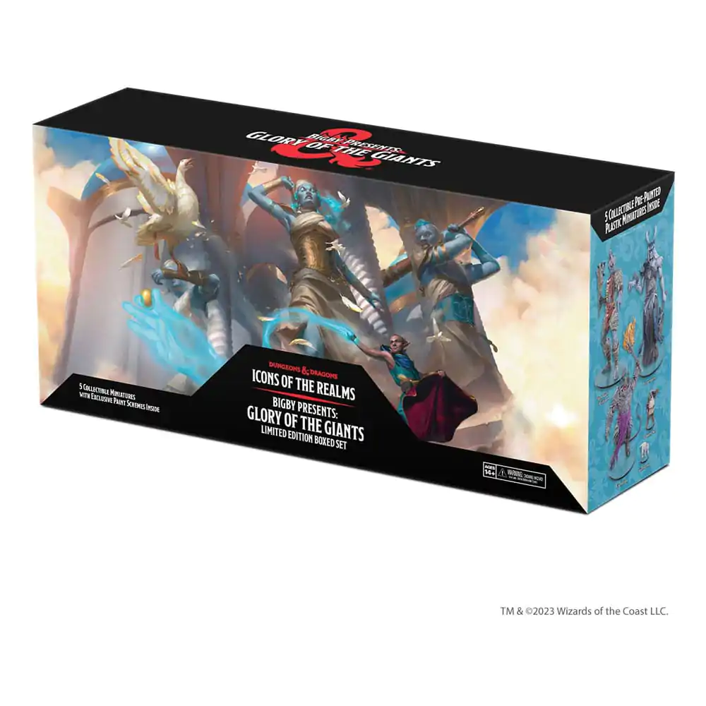 D&amp;D Icons of the Realms: Bigby Presents Prepainted Miniature Glory of the Giants - Limitált kiadás (Set 27) termékfotó