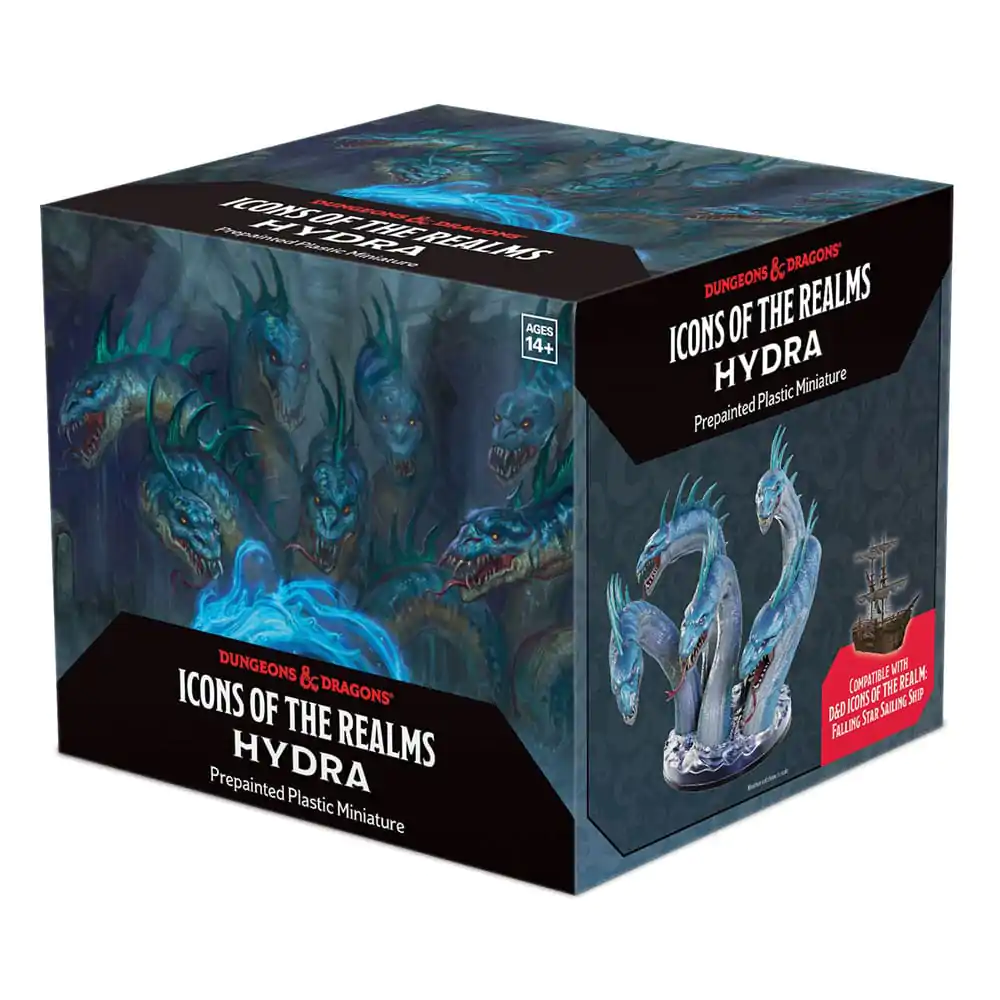 D&amp;D Icons of the Realms: Bigby Presents Prepainted Miniature Hydra Boxed Miniature Boxed Miniature (Set #30) termékfotó