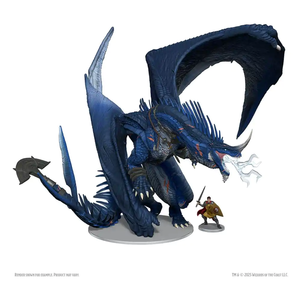 D&amp;D Icons of the Realms Boxed prepainted Miniatures Ancient Blue Dragon 20 cm termékfotó
