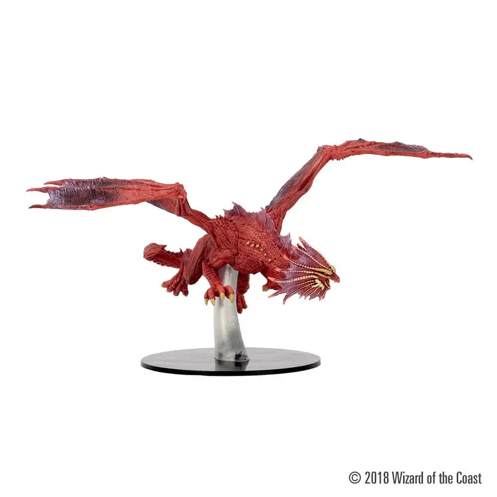 D&amp;D Icons of the Realms: Guildmasters' Guide to Ravnica Niv-Mizzet Red Dragon Premium figura termékfotó