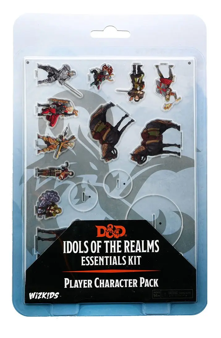 D&amp;D Icons of the Realms Miniatures Essentials 2D Miniatures - Player Pack termékfotó