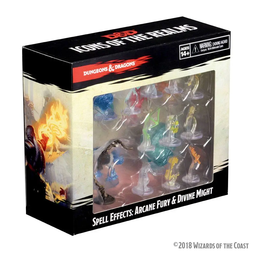 D&amp;D Icons of the Realms Miniatures Spell Effects: Arcane Fury &amp; Divine Might termékfotó