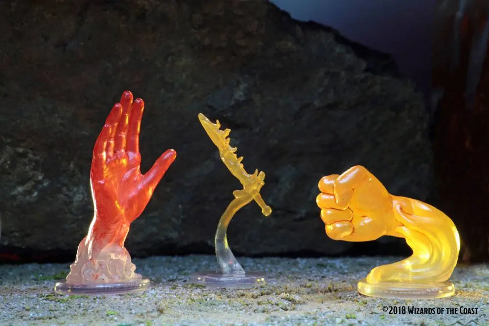 D&amp;D Icons of the Realms Miniatures Spell Effects: Arcane Fury &amp; Divine Might termékfotó