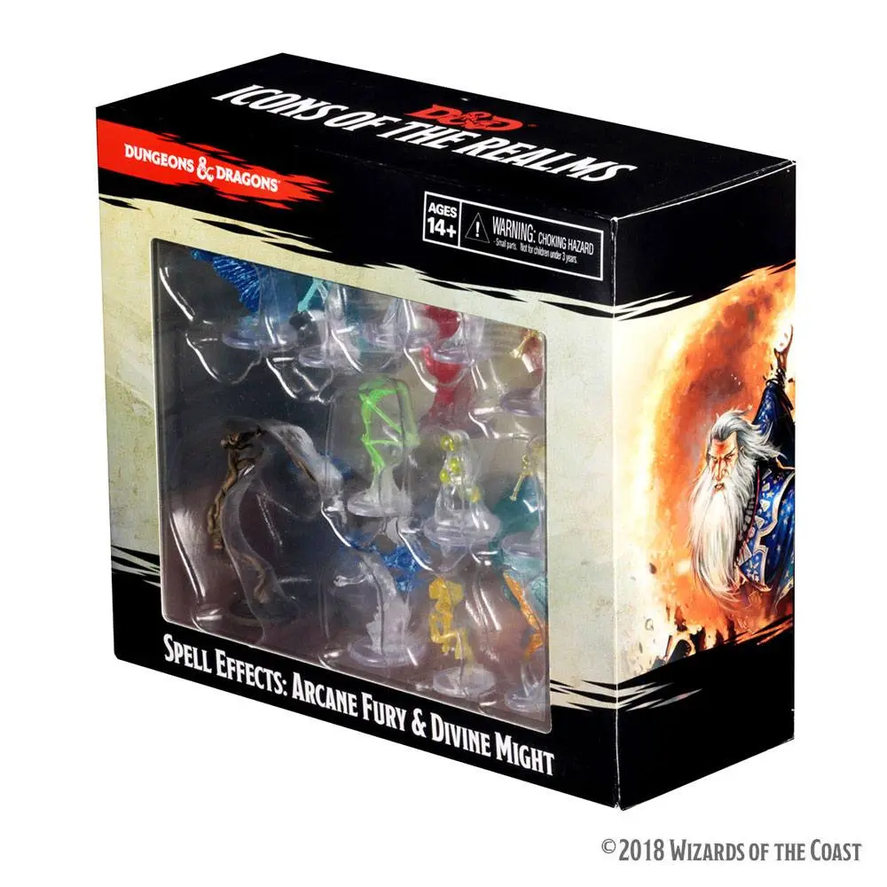 D&amp;D Icons of the Realms Miniatures Spell Effects: Arcane Fury &amp; Divine Might termékfotó