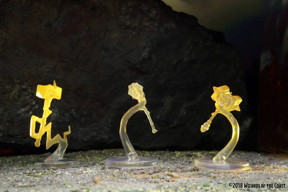 D&amp;D Icons of the Realms Miniatures Spell Effects: Arcane Fury &amp; Divine Might termékfotó