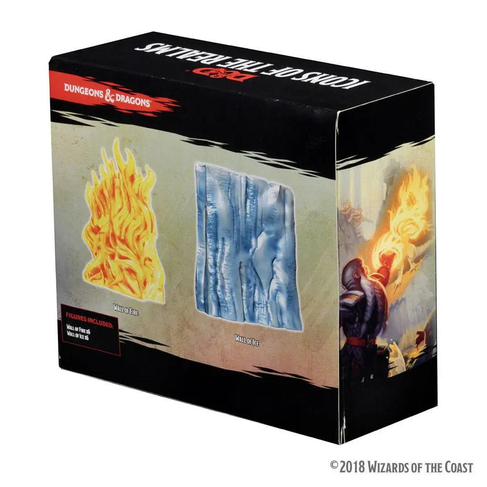 D&amp;D Icons of the Realms Miniatures Spell Effects: Wall of Fire &amp; Wall of Ice termékfotó
